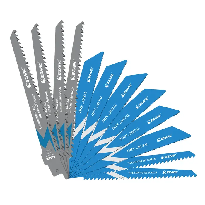 EZARC 12 lames de scie sauteuse de 150 mm