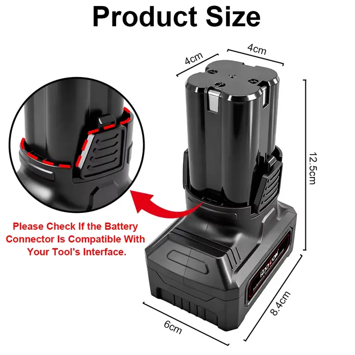 RDDSPON 16.8V batterie au Lithium clé électrique remplaçable universelle tournevis outil de forage