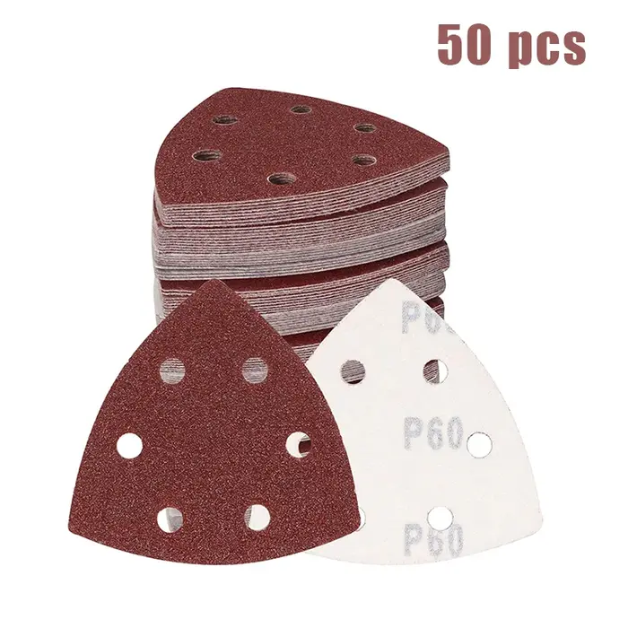 10/20/50 disques de ponçage triangulaires 90 mm