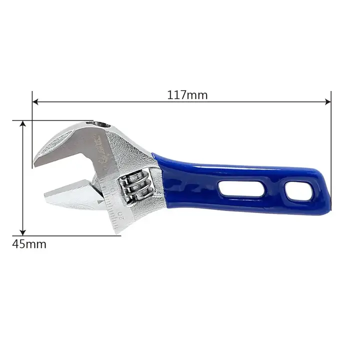 NICEYARD clé universelle Mini clé à écrou Maximum 24mm de diamètre clé réglable en acier inoxydable 