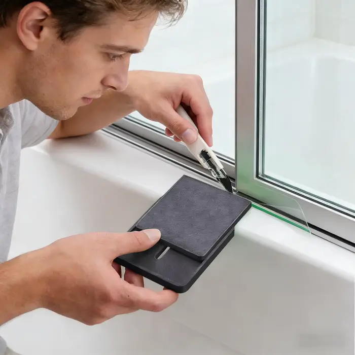 Guide de découpe de précision antidérapant portable et réglable pour le bricolage