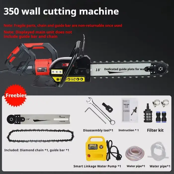 Coupe-mur électrique pour béton 5000W