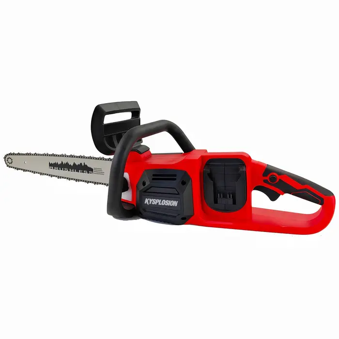Tronçonneuse sans fil 16 pouces 36v (2x18V MAX) pour batterie Milwaukee M18 pour la coupe du bois/arbre, outil électrique d'élagage