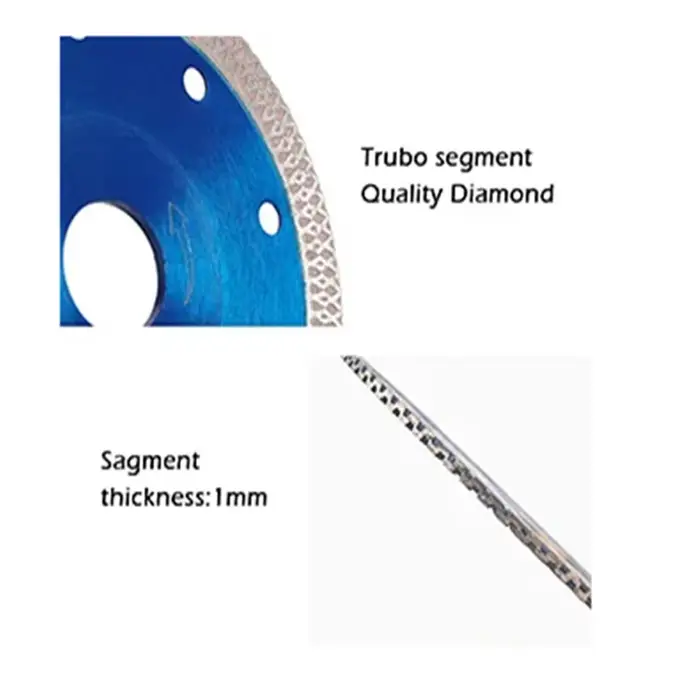 Lame de scie diamantée pour carreaux de porcelaine, céramique, granit, marbre, outils électriques, l