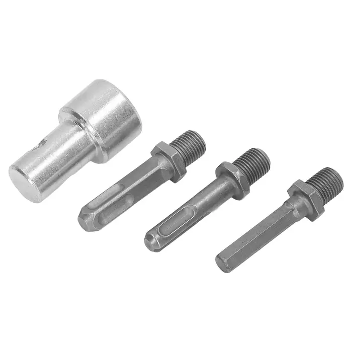 Adaptateur de perceuse de jardin en acier au carbone