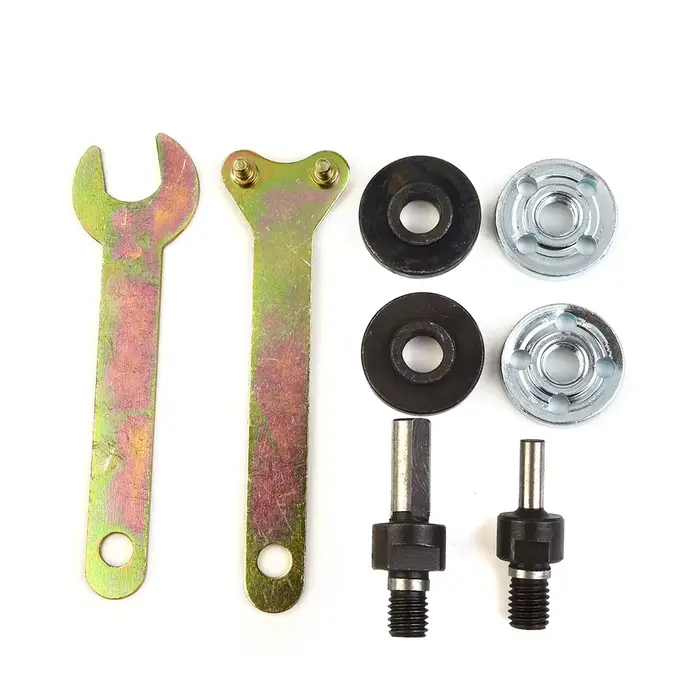 8 pièces/ensemble 6mm + 10mm bricolage perceuse électrique meuleuse d'angle Variable adaptateur conv