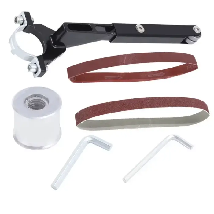 Kit d'adaptateur de bande de ponçage-meuleuse d'angle vers convertisseur de ponceuse à bande-adaptat