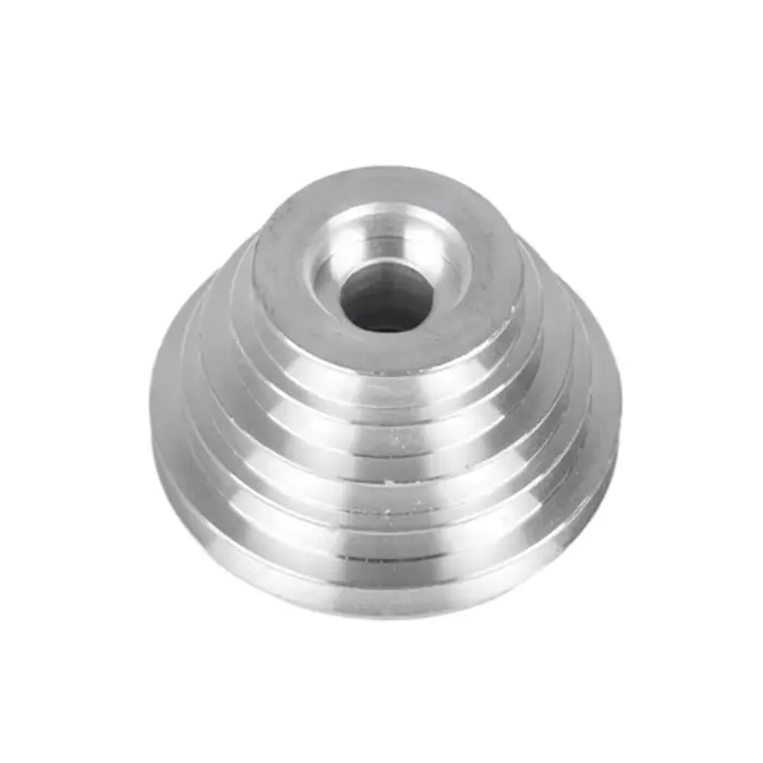 Perceuse à moteur, roue de poulie pagode d'entraînement, trous de 14mm, diamètre extérieur 36-46-60-74mm, aluminium de haute qualité solide et robuste