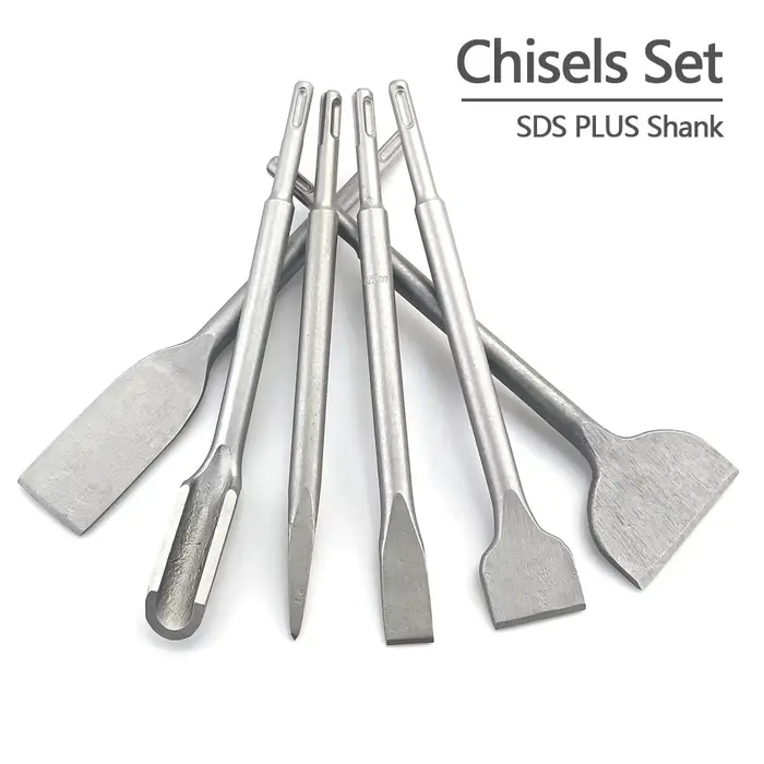Jeu de ciseaux de 250 mm avec queue SDS Plus pour marteau perforateur électrique