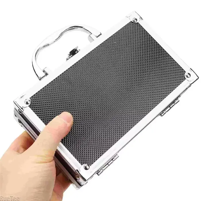 Boîte à outils en alliage d'aluminium de 7 pouces
