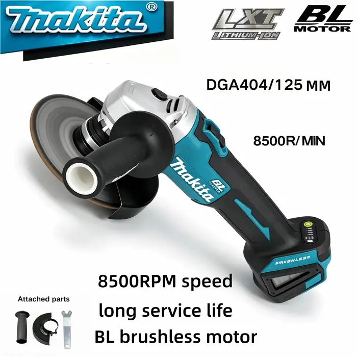 Makita DGA404 18V Meuleuse d'angle sans fil LXT 125mm