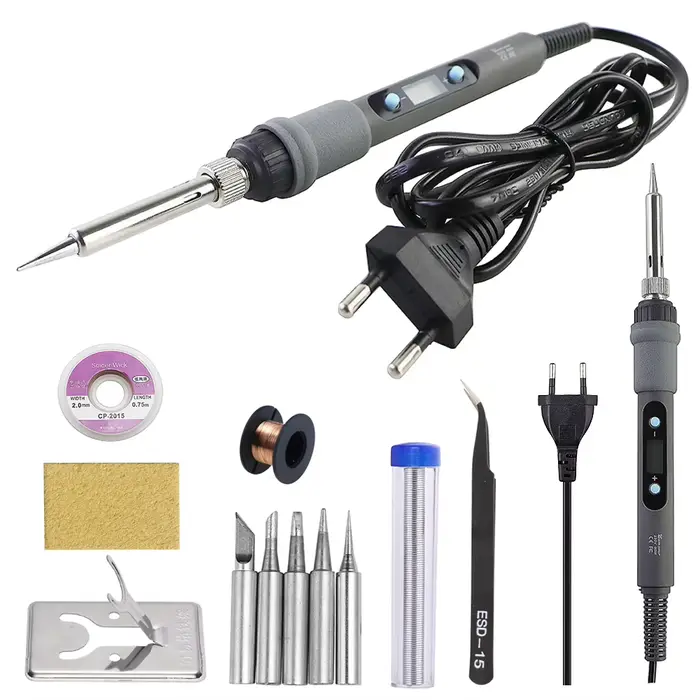 Vente chaude 220 V 110 V 60 W Température Réglable À Souder Électrique Fer À Souder À Souder Station