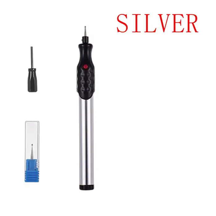 Stylo graveur électrique sans fil pour bijoux, métal, verre - Graveur de précision sans fil avec poi