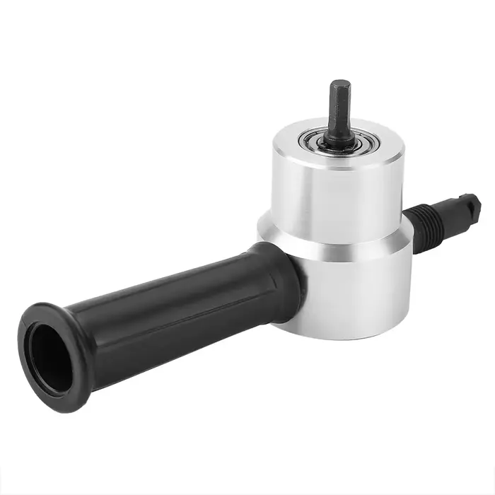 Coupe-tôle électrique double tête pour perceuse, outil de découpe portable