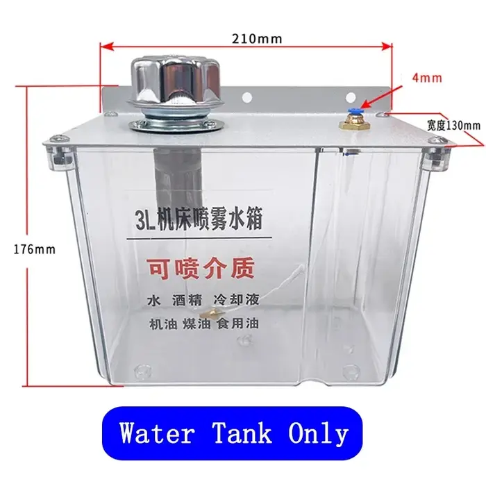 Boîte à eau de lubrification 3L