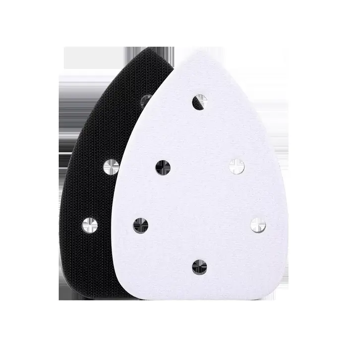 Plaque de ponçage en mousse à 6 trous pour Ryobi, fixation auto-agrippante, tampon d'interface flexi