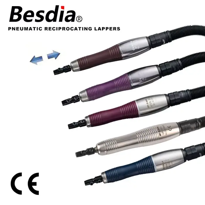 Taiwan Besdia GTU-03/UTR-20/UR-120 broyeur d'air et lapisseuse d'air laveurs pneumatiques alternatifs Micro course Turbo Air Lappers