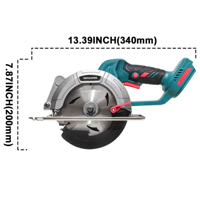 Makita – scie circulaire sans balais de 6 pouces