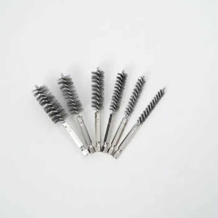 Kit de brosses métalliques en acier inoxydable