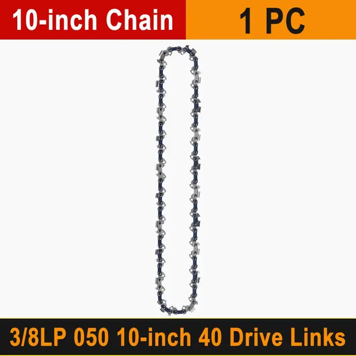 10 pouces 3/8 "LP scie électrique 40 maillons d'entraînement chaînes de tronçonneuse lame de scie à 