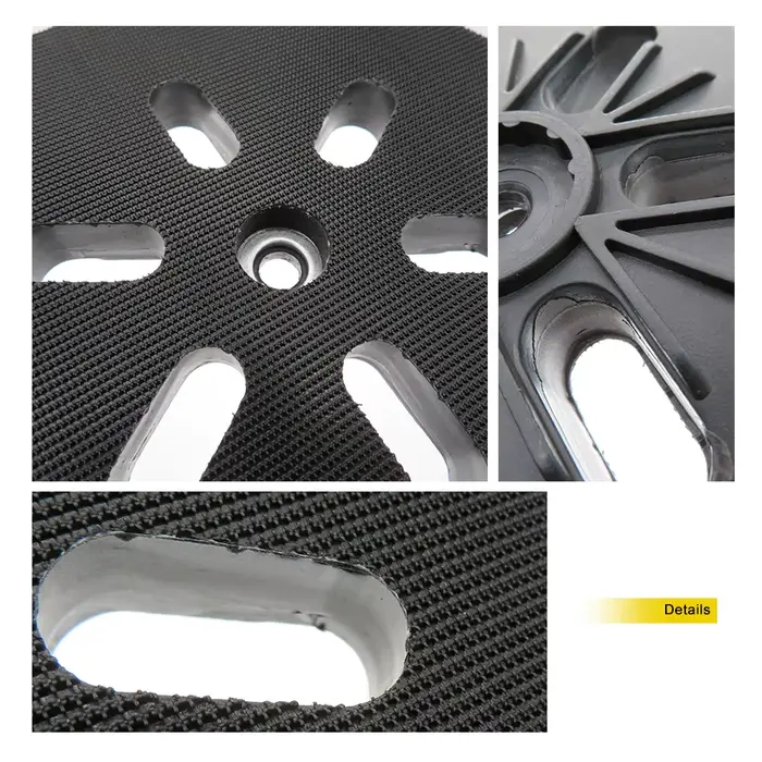 Plaque de support de tampon de ponçage pour ponceuse BOSwivel
