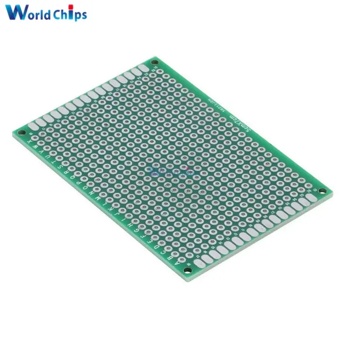 3 pièces Double face 5x7 5x7 cm Prototype universel FR-4 carte PCB en Fiber de verre