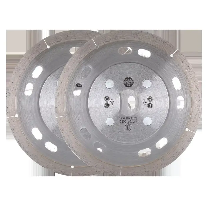 Lame de scie diamantée 125mm, disque de brasage en métal à coupe sèche, meuleuse d'angle à pression 