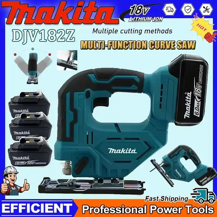 Scie sauteuse sans fil Makita DJV182Z 340W