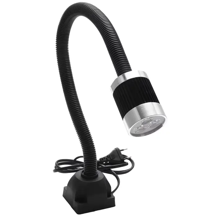 Le nouveau 220V 9W Led Machine lampe de travail 50Cm col de cygne industriel Cnc
