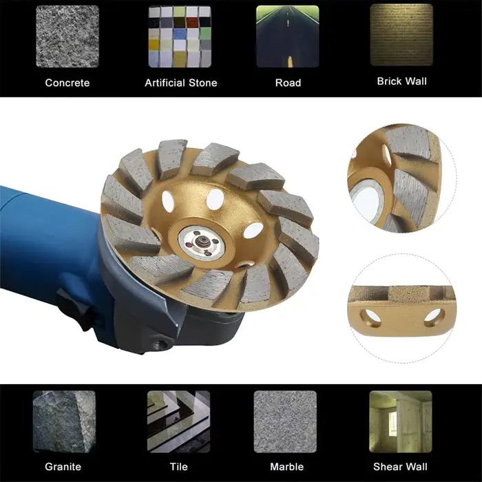 Disque de meulage diamant pour béton