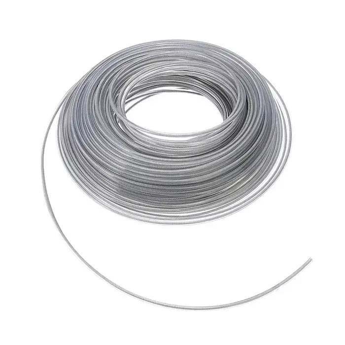 LUSQI-Fil d'acier en nylon pour débroussailleuse, 5m/10m/15m, fil de rechange pour tondeuse à gazon