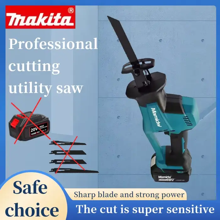 Scie multifonction rechargeable au lithium Makita 18V DJR189