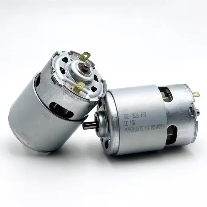 Moteur miniature haute vitesse RS-750SH-6046 DC 12V 14.4V 18V 16000RPM à couple élevé de 42 mm pour perceuse à