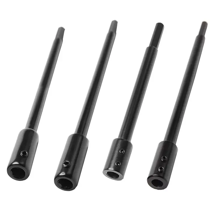 Barres d'extension de mandrin hexagonal, rallonge de perceuse, rallonge de mandrin rond, rallonge de