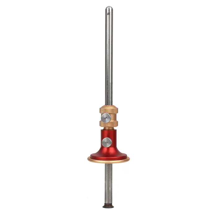 Jauge de marquage de roue pour charpentier, barre en métal solide, outil de scribe en bois, kit de t