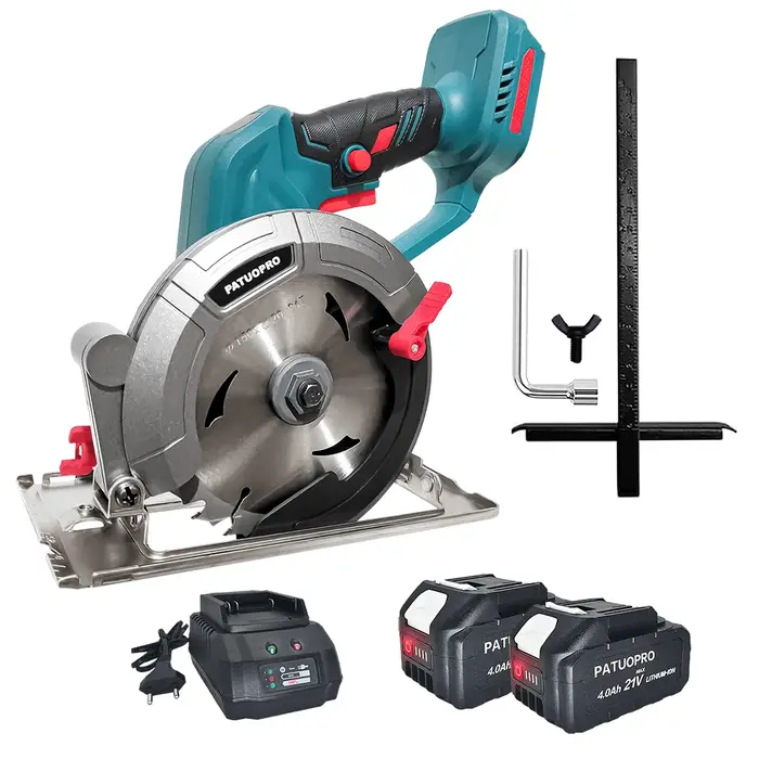 PATUOPRO 150mm scie circulaire électrique sans brosse 6 pouces