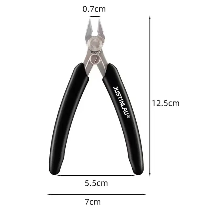 Pince universelle en acier inoxydable, bricolage, pince coupante latérale diagonale électronique, co