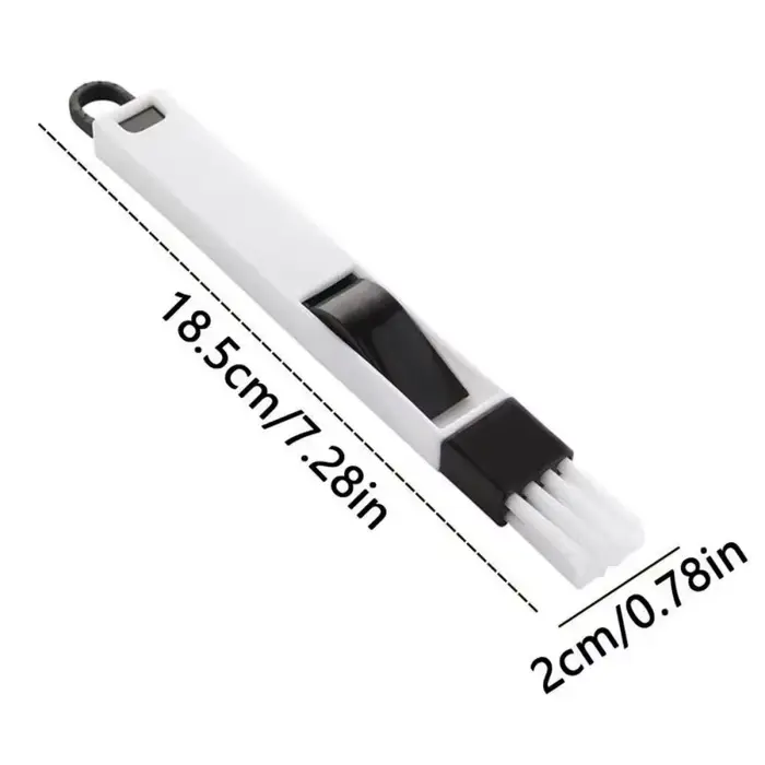 1PC Ensemble de brosses de nettoyage pour rainures de fenêtre