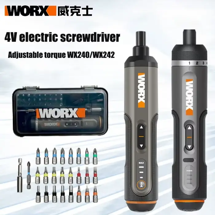 WORX – tournevis électriques 4V WX240 WX242