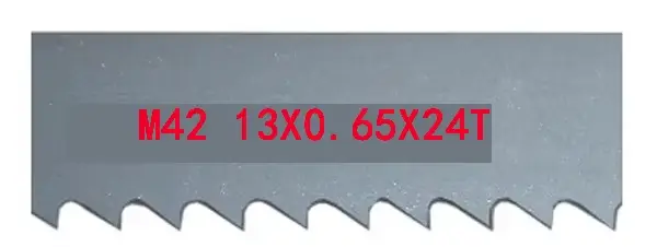 Lame de scie à ruban bi-métal M42 HSS, 3 pièces, 1335x13x0.65mm, 10/14T 14T 8/12T 6T pour couper le