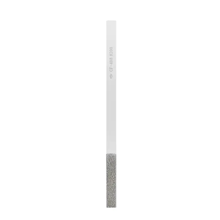 Lime diamantée en forme de cône plat pour le meulage, moule de coupe, outils à main de bricolage, CF