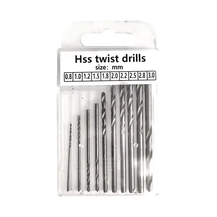 Perceuse hélicoïdale manuelle semi-automatique étendue bleue de 0.5 à 3mm