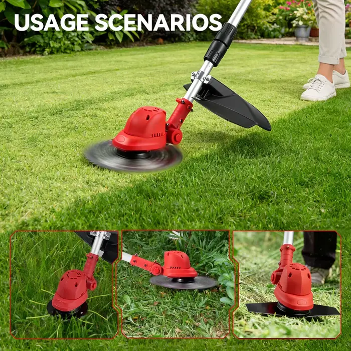 ONEVAN 10 pouces tondeuse à gazon électrique sans brosse 36000 tr/min coupe gazon sans fil outil éle