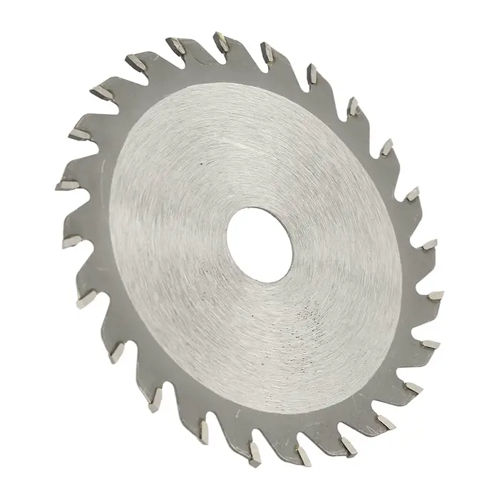 Disque de coupe circulaire en carbure cémenté 85 mm x 15 mm à 24 dents pour outil rotatif de travail du bois
