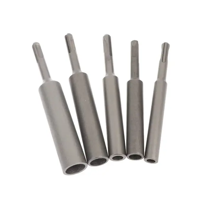 Poinçon de mise à la terre robuste en acier trempé pour tiges de 8/10/12/16/20 mm, compatible avec les outils électriques rotatifs, les marteaux perforateurs et les perceuses à percussion