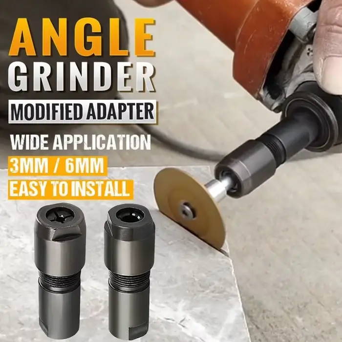 Adaptateur tête de transfert meuleuse d'angle noir tout neuf facile à installer