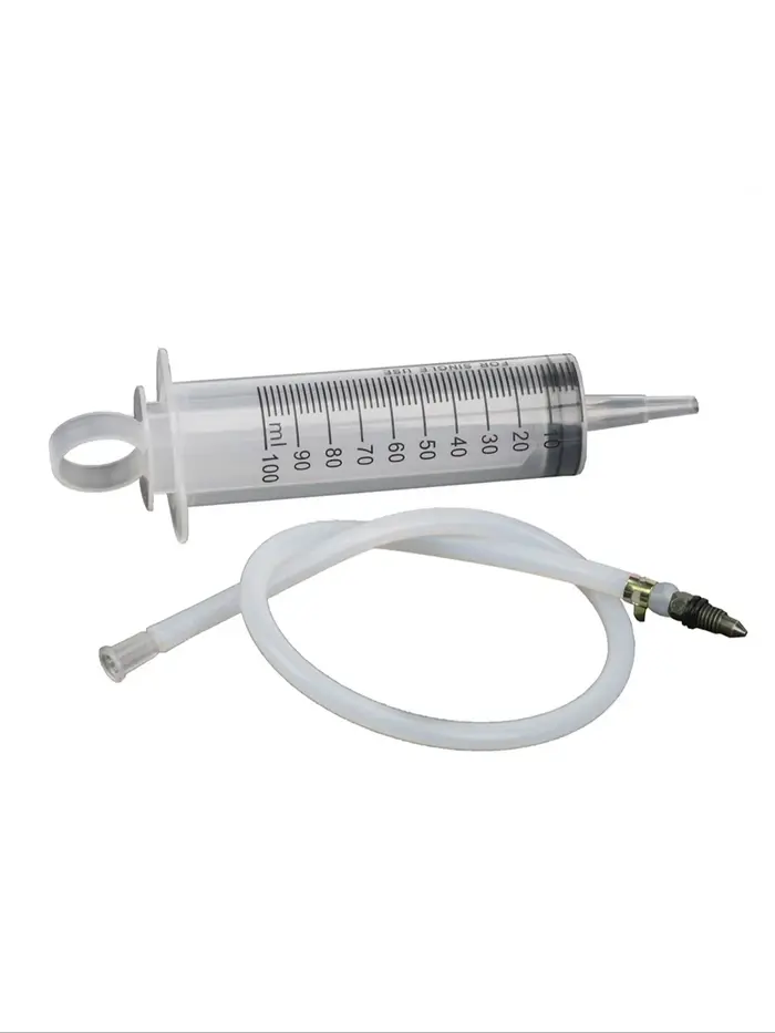 Kit de purge de moto, étrier de frein, outil de seringue de purge de gaz pour frein à disque hydraul