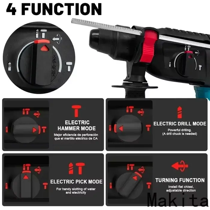 Marteau électrique sans fil Makita