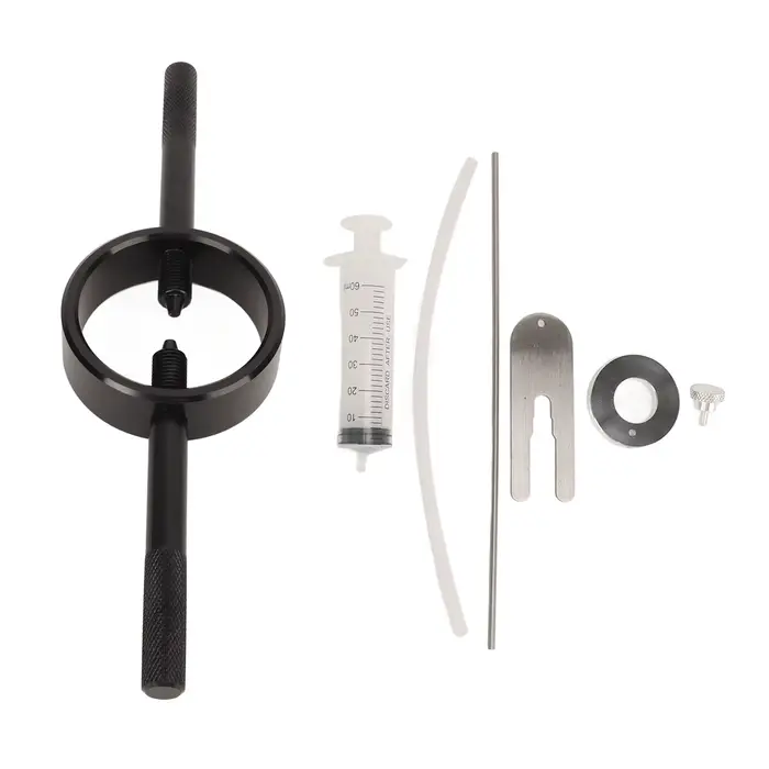 Kit d'outils universels de service de fourche de moto, outil de niveau d'huile de fourche de haute p