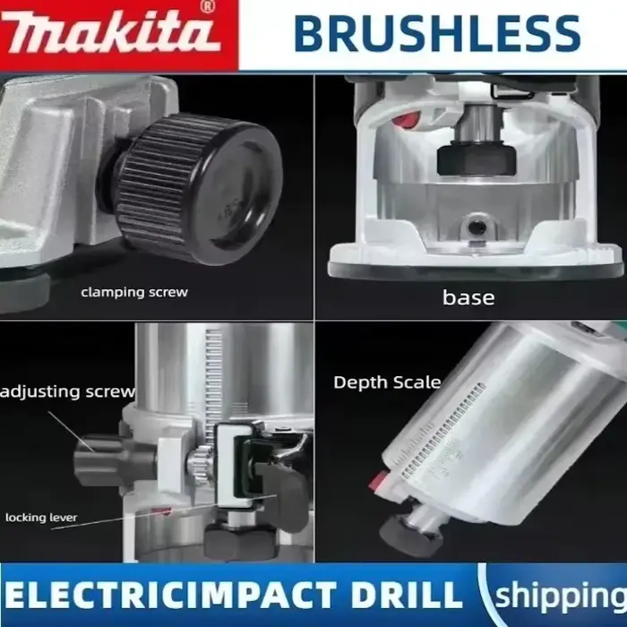 2026 Makita DRT50 18V Défonceuse compacte sans fil sans balais pour le fraisage de chants et le rainurage à usage professionnel